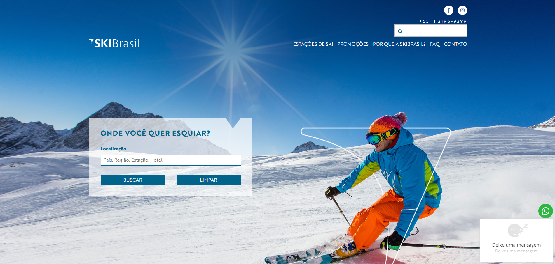 Ski Brasil Website